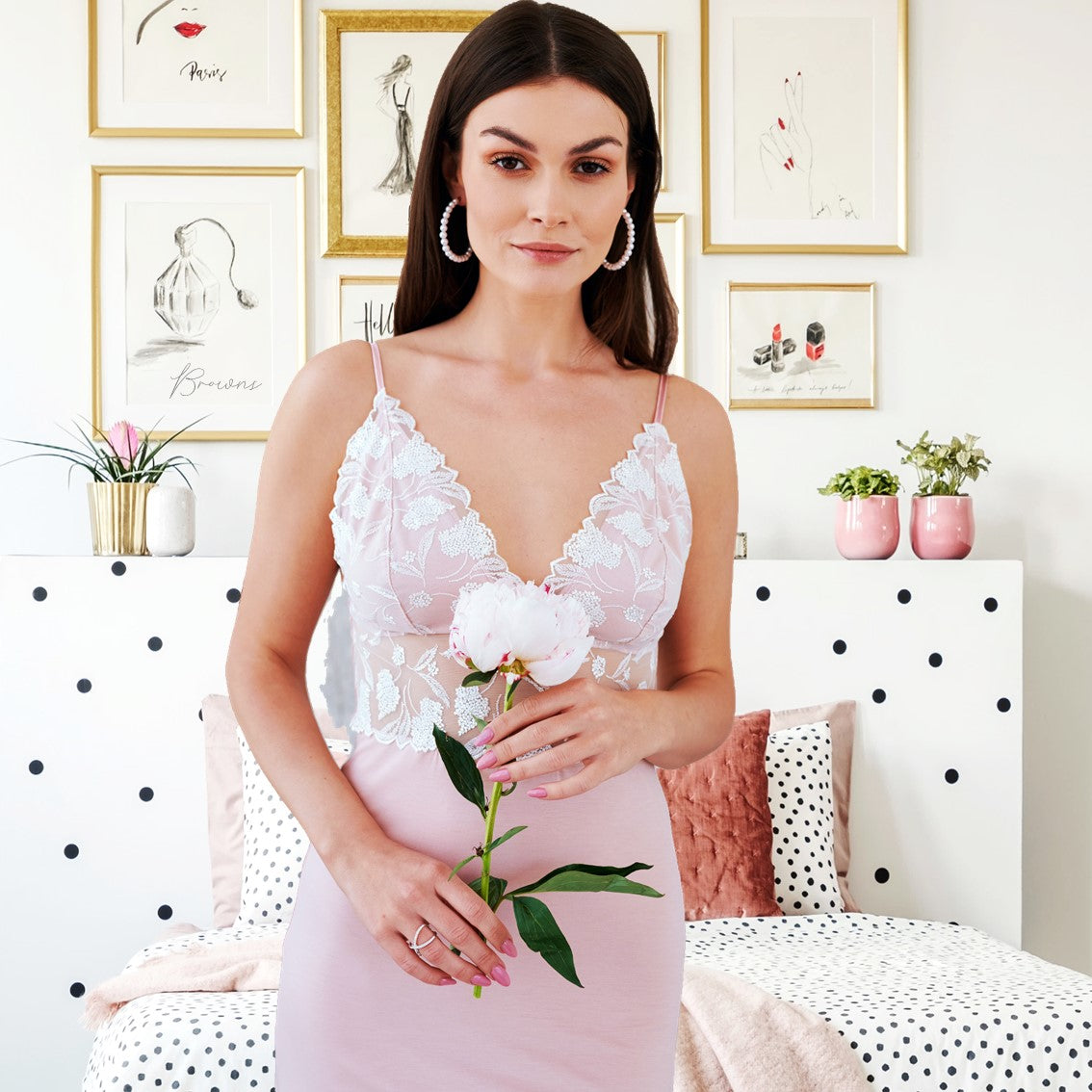 luxury night dresses , luxurious nightwear in soft modal fabrics and soft cotton