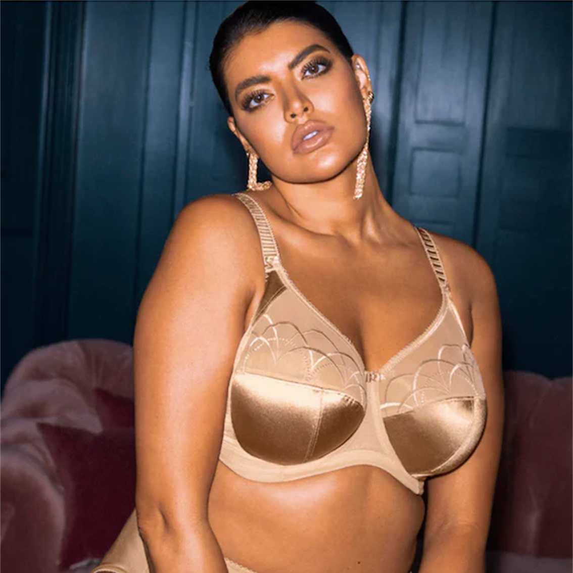 plus size bras, elomi and goddess