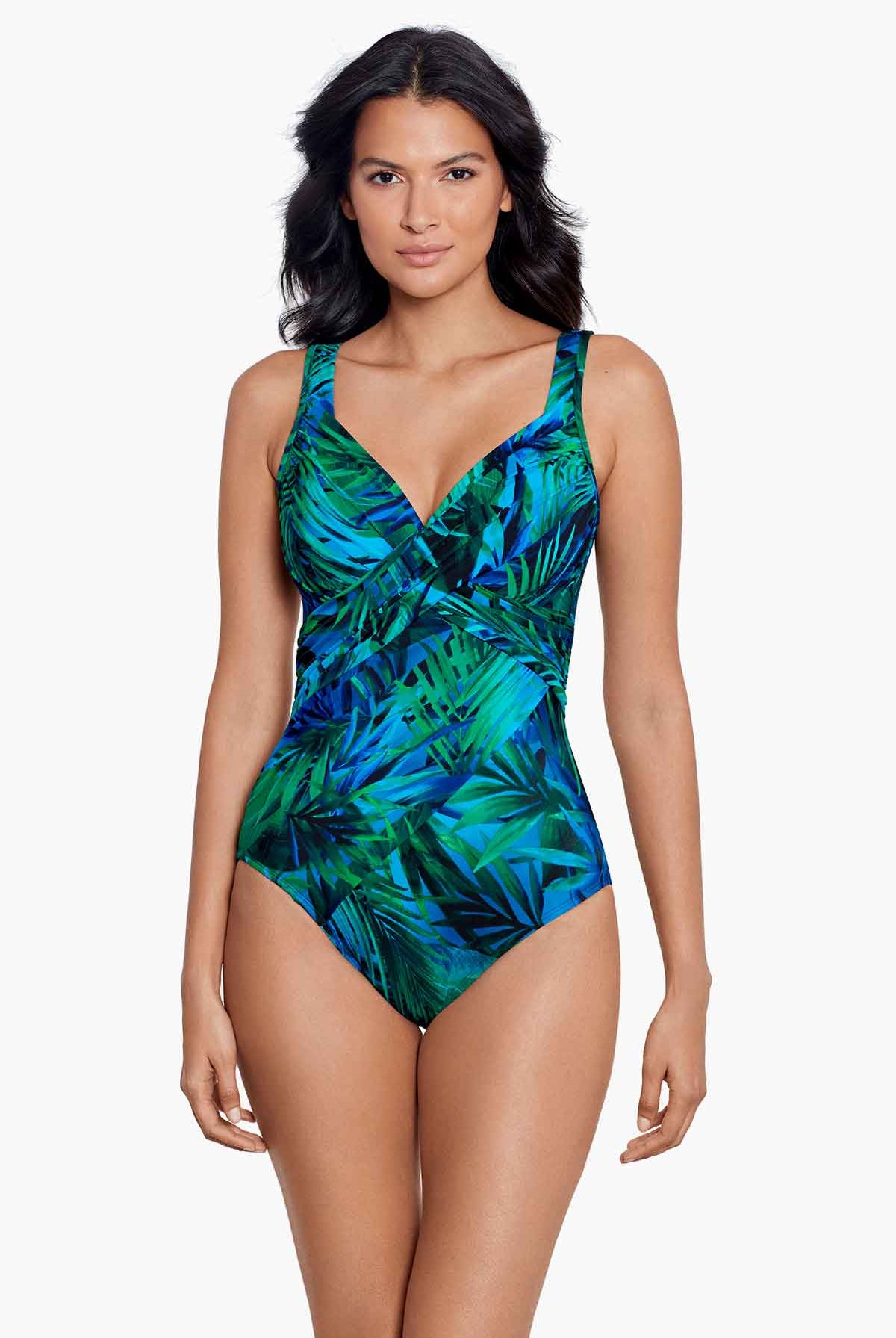 Miraclesuit Palm Reeder tummy control swimsuit