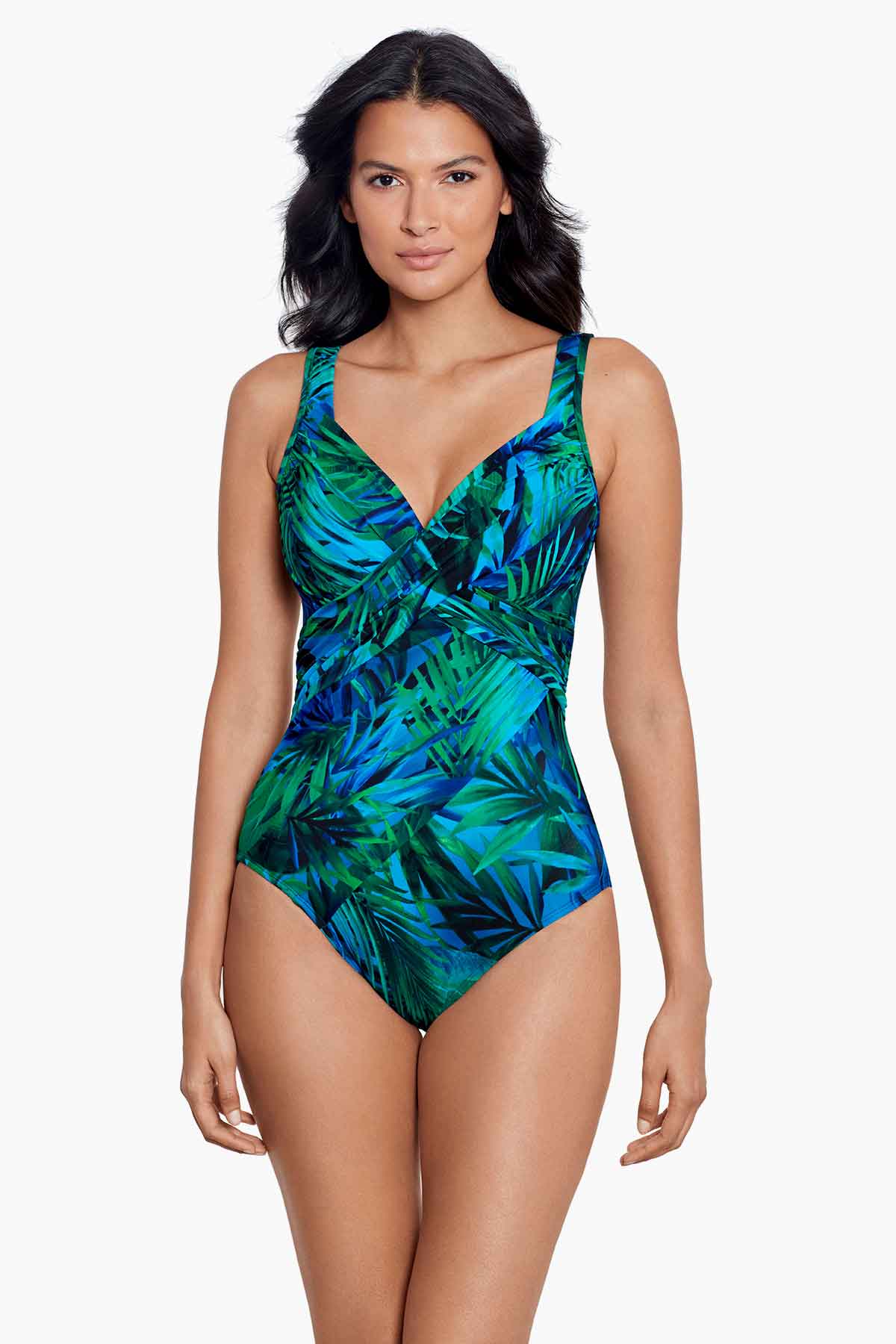 Miraclesuit Palm Reeder tummy control swimsuit