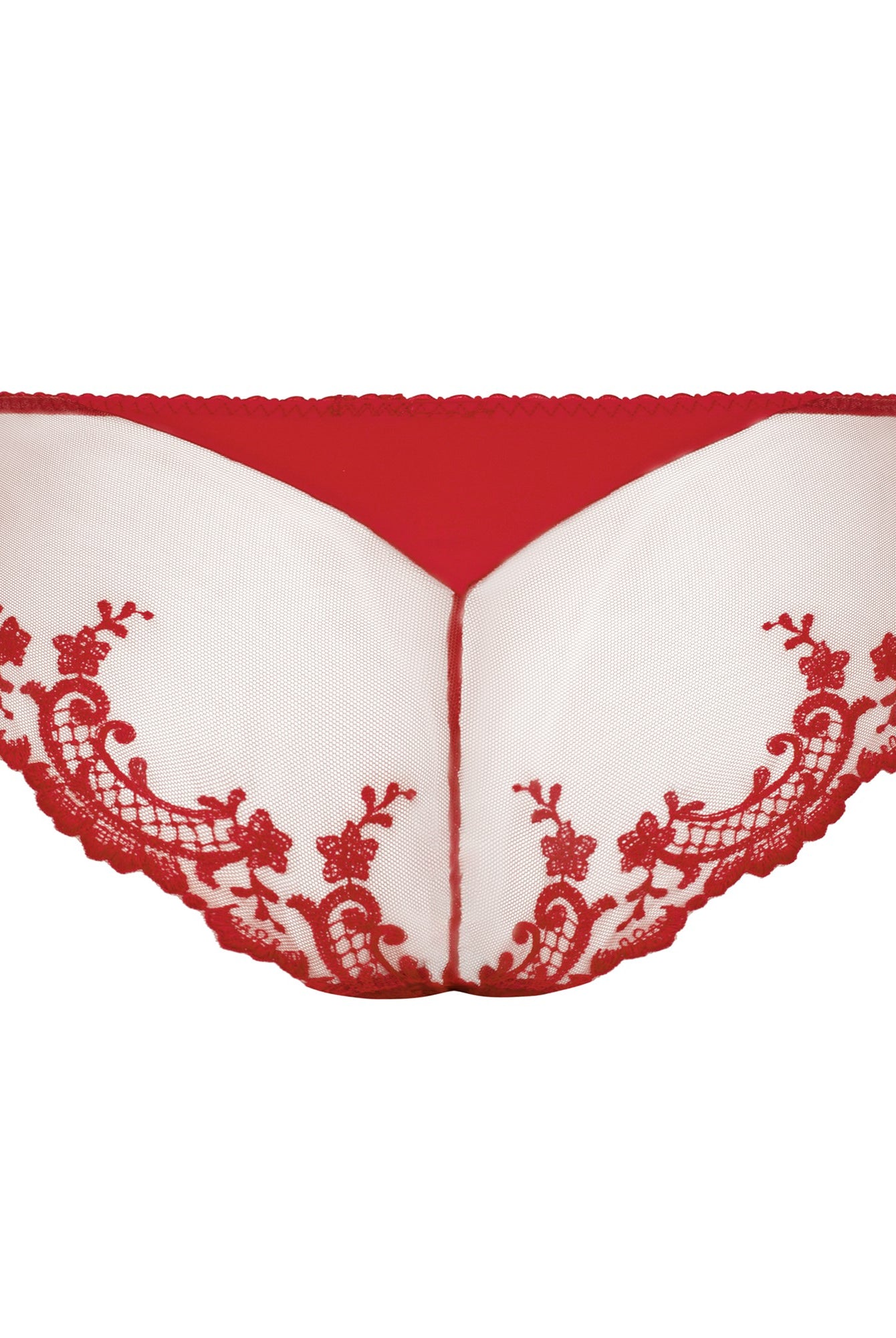Empreinte Gaby Red Passion Short in red lace