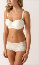 Empreinte melody ivory strapless bra