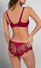 Empreinte thalia sangria red shorty brief