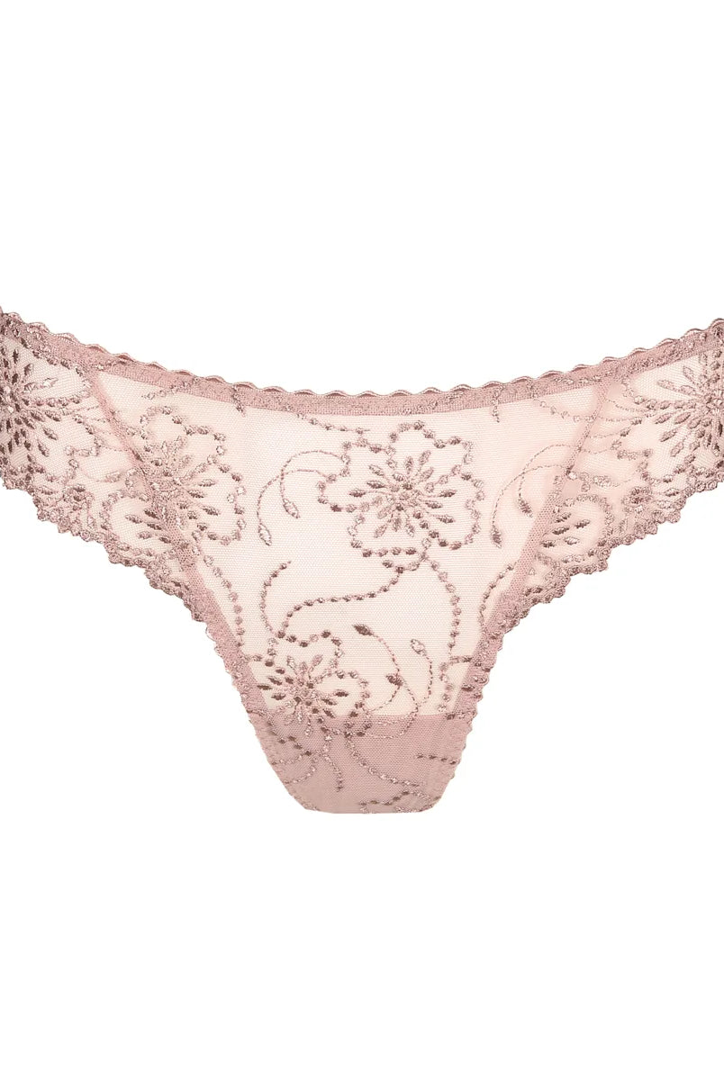 Marie Jo Jane  Rose de bois Jane thong code 0601330