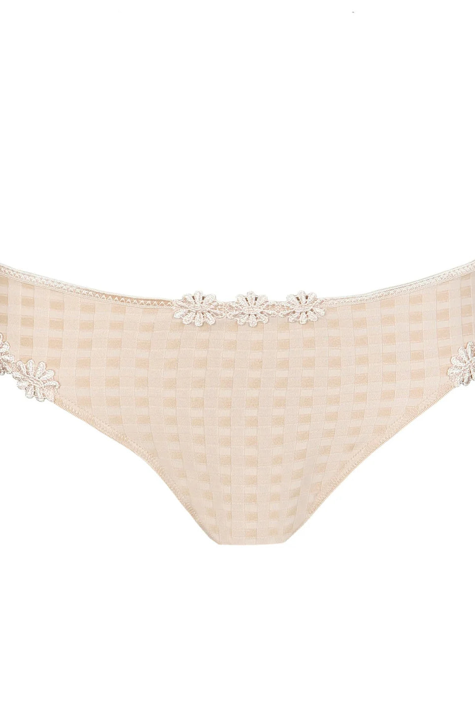 Marie Jo Avero rio brief with daisy, seam free classic rio brief