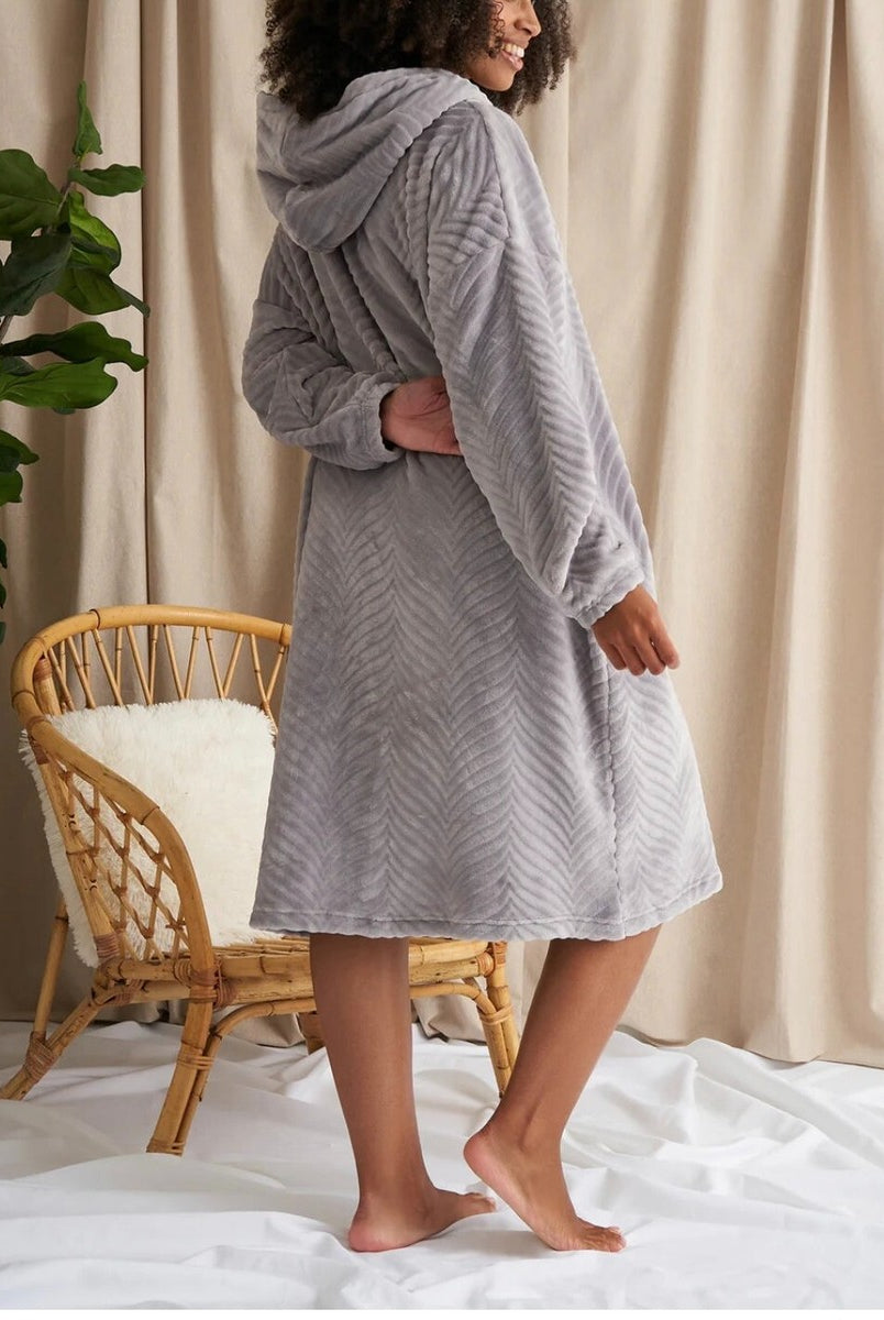 pretty you grey snoody dressing gowns