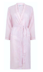 Slenderella cotton lilac wrap over dressing gown