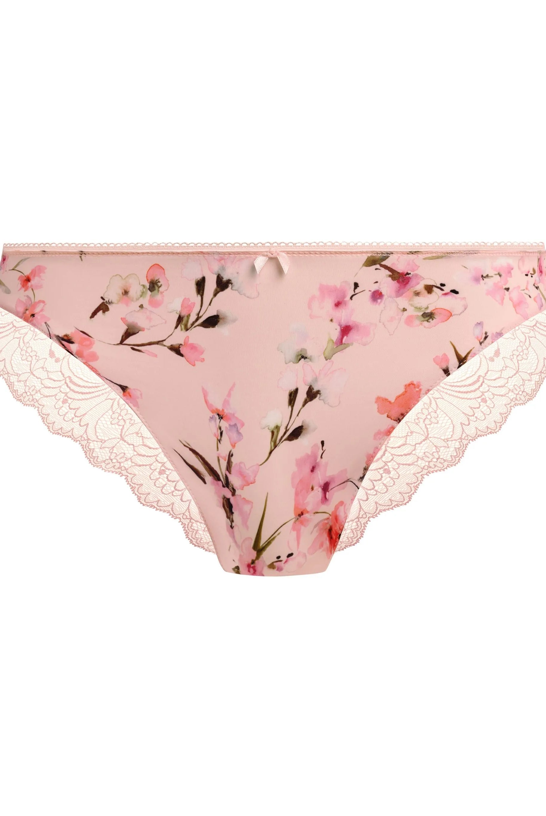 fantasie lucia pink rose lace brief