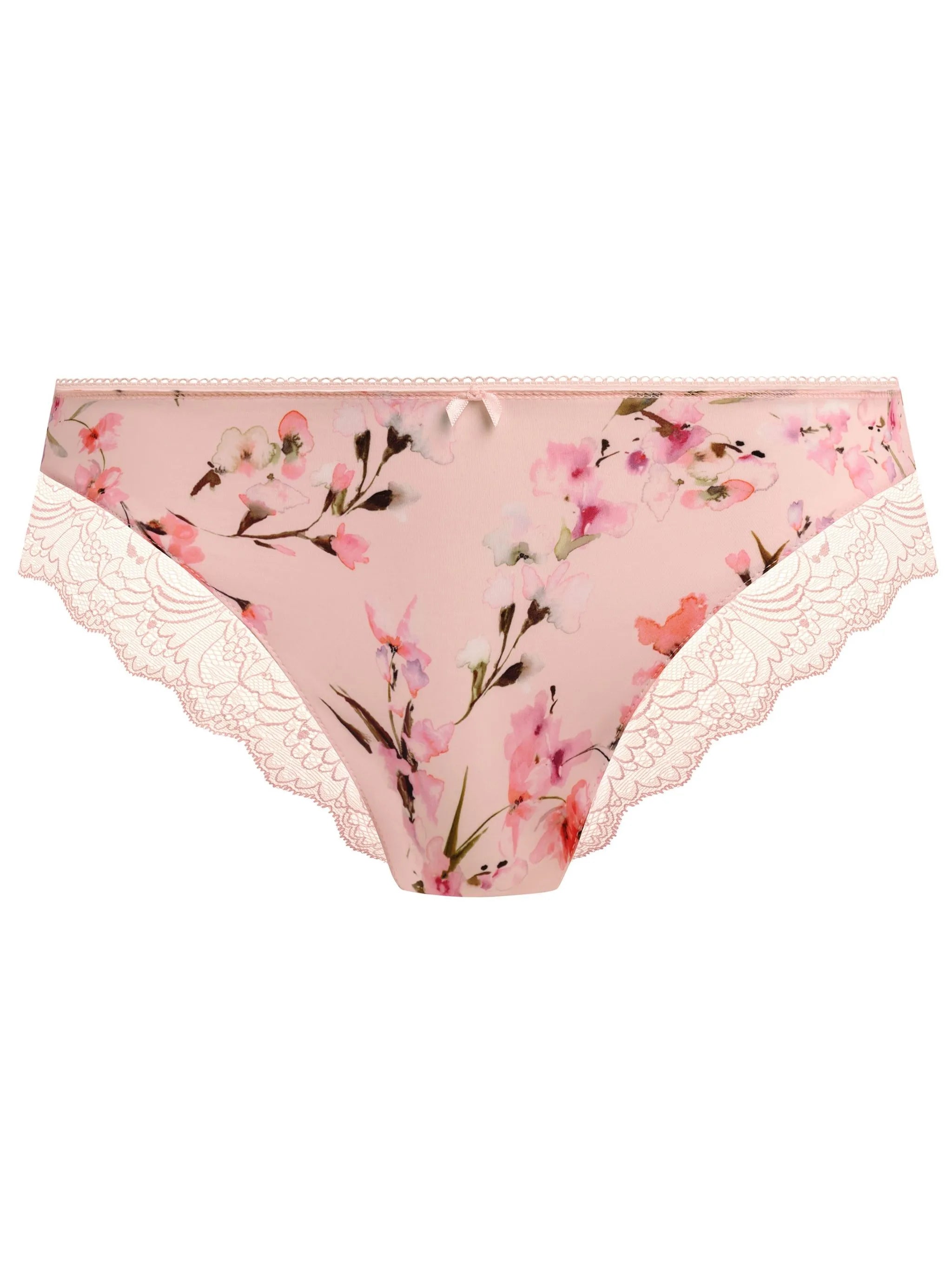 fantasie lucia pink rose lace brief