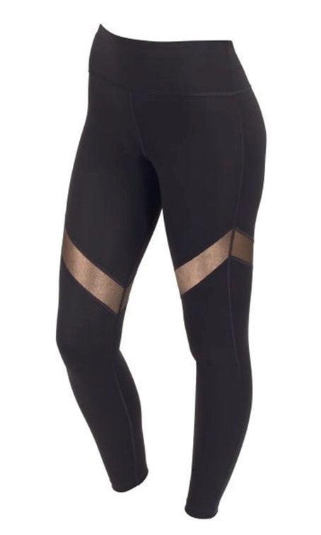 Empreinte Initiale Grey Sports leggings-brownslingerie