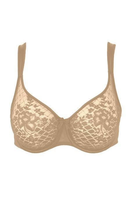 Empreinte Melody Underwired Seamless Bra in Caramel-brownslingerie