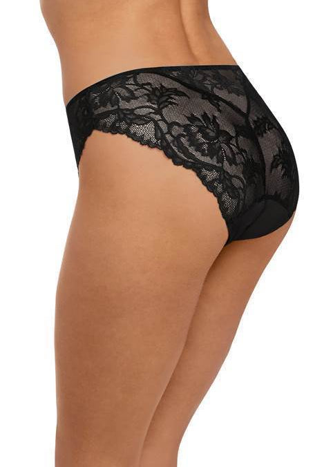 Fantasie Bronte Black Brief-brownslingerie