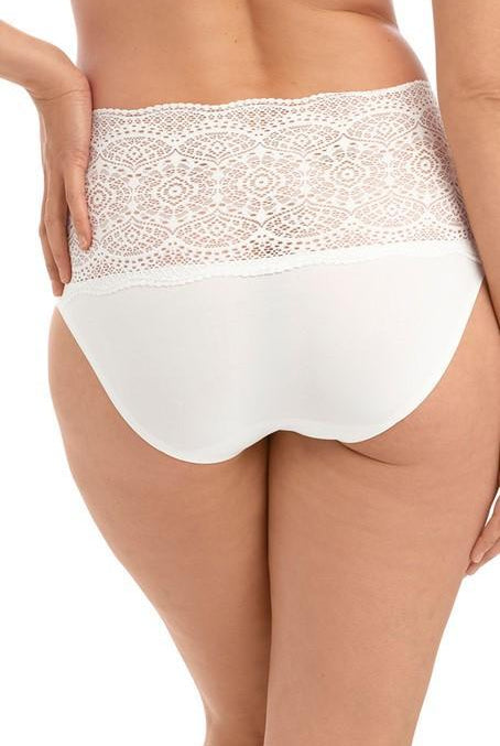 Fantasie Lace Ease Ivory Invisible Stretch Full Brief-brownslingerie