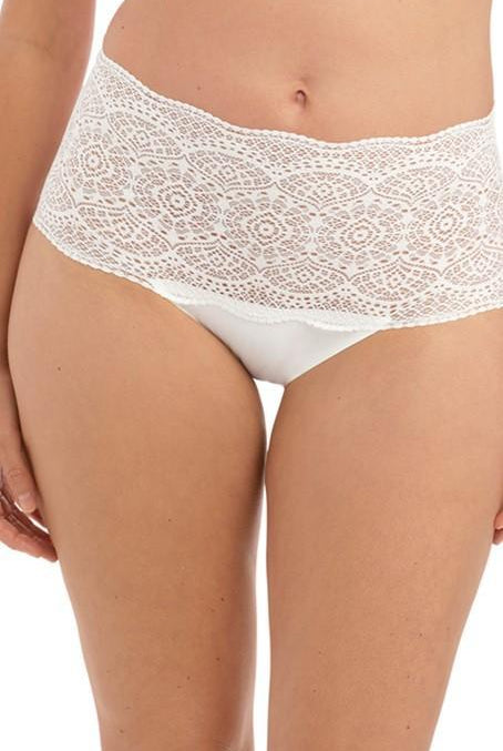 Fantasie Lace Ease Ivory Invisible Stretch Full Brief-brownslingerie
