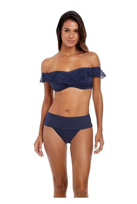 Fantasie Marseille Twilight Off Shoulder Bikini Top-brownslingerie