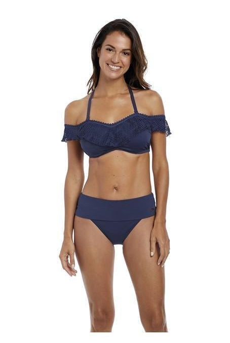 Fantasie Marseille Twilight Off Shoulder Bikini Top-brownslingerie