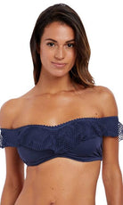 Fantasie Marseille Twilight Off Shoulder Bikini Top-brownslingerie