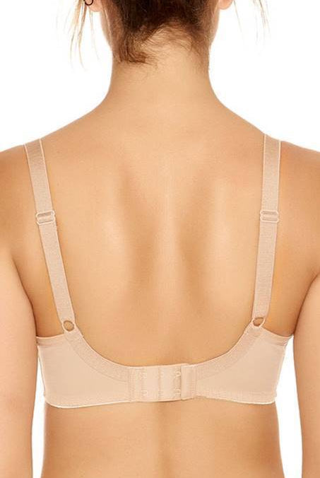 Fantasie Smoothing Beige Moulded T Shirt Bra-brownslingerie