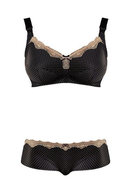 Freya Dotty Soft Cup Nursing Bra-brownslingerie