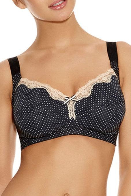 Freya Dotty Soft Cup Nursing Bra-brownslingerie