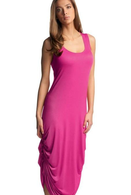 Freya Gigi Jersey Maxi Dress Magenta Pink-brownslingerie