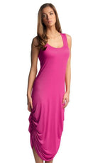 Freya Gigi Jersey Maxi Dress Magenta Pink-brownslingerie