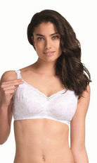 Freya Pollyanna Soft Cup Nursing Bra White-brownslingerie