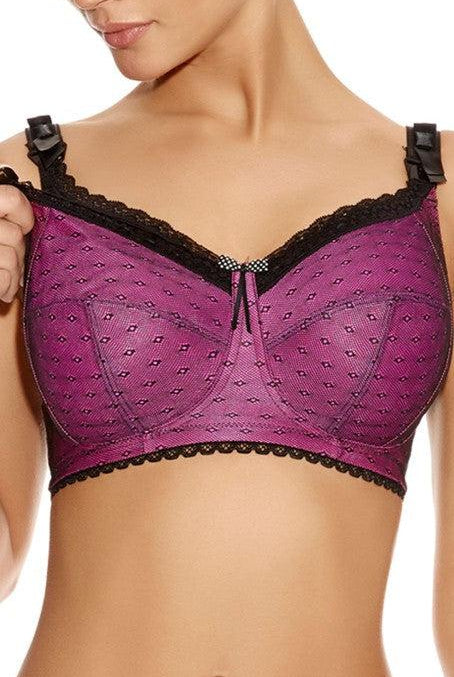 Freya Rosie Soft Cup Nursing Bra Fuchsia-brownslingerie