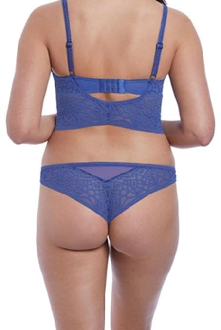Freya Soiree Lace Blue Bralette-brownslingerie