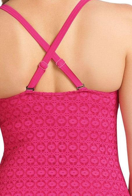 Freya Spirit Soft Cup Plunge Tankini Top-brownslingerie