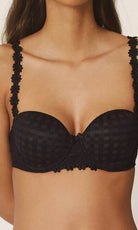 Marie Jo Avero Strapless Bra Black-brownslingerie