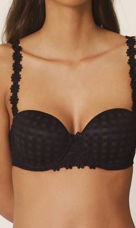 Marie Jo Avero Strapless Bra Black-brownslingerie