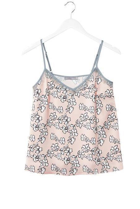 Pretty You Grey Camisole Short Set-brownslingerie
