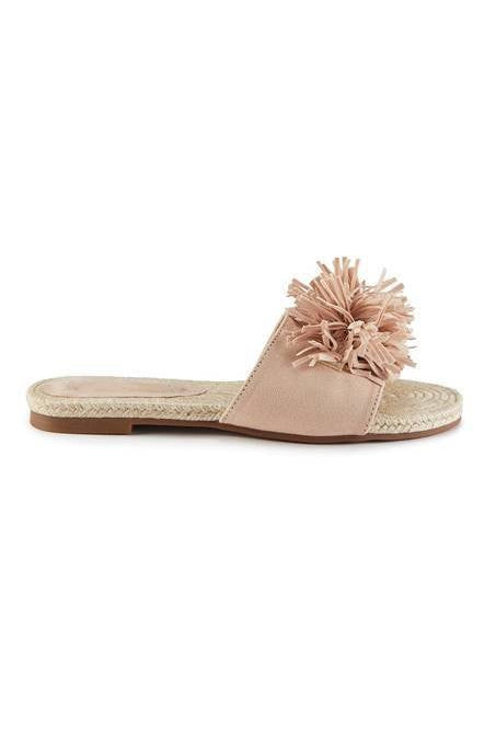Pretty You London Tassel Sandal-brownslingerie
