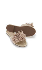 Pretty You London Tassel Sandal-brownslingerie