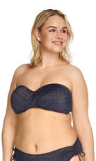 Sapph Roza Grazia Bandeau Bikini Top-brownslingerie