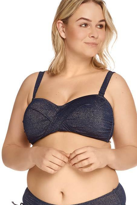 Sapph Roza Grazia Bandeau Bikini Top-brownslingerie