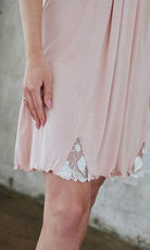 Vanilla Night & Day Dusky Pink Chemise-brownslingerie