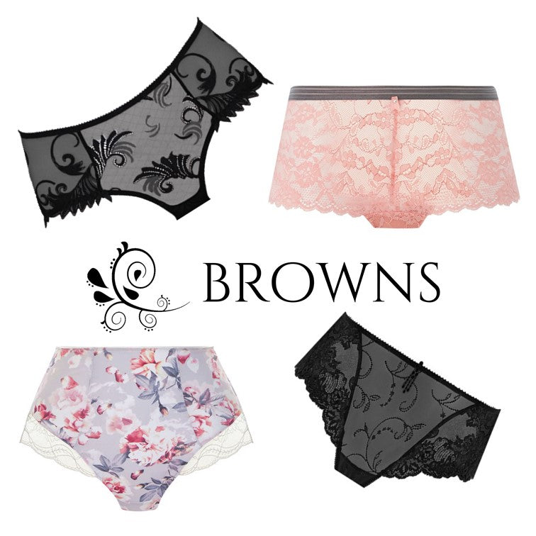Knickers, Deep Briefs, Thongs, Shorties, lace to seamfree