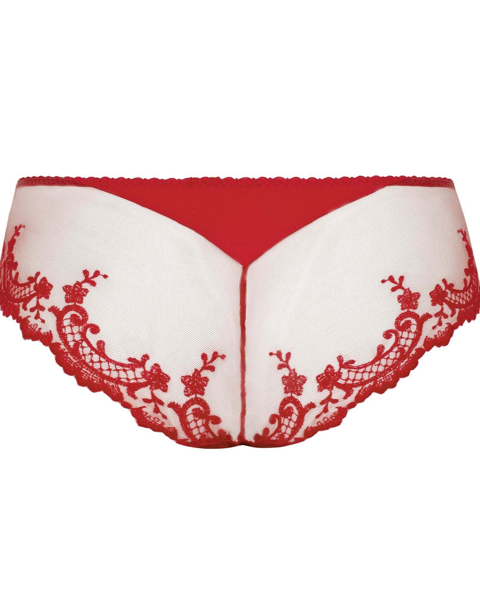 Empreinte Gaby Red Passion Short in red lace 