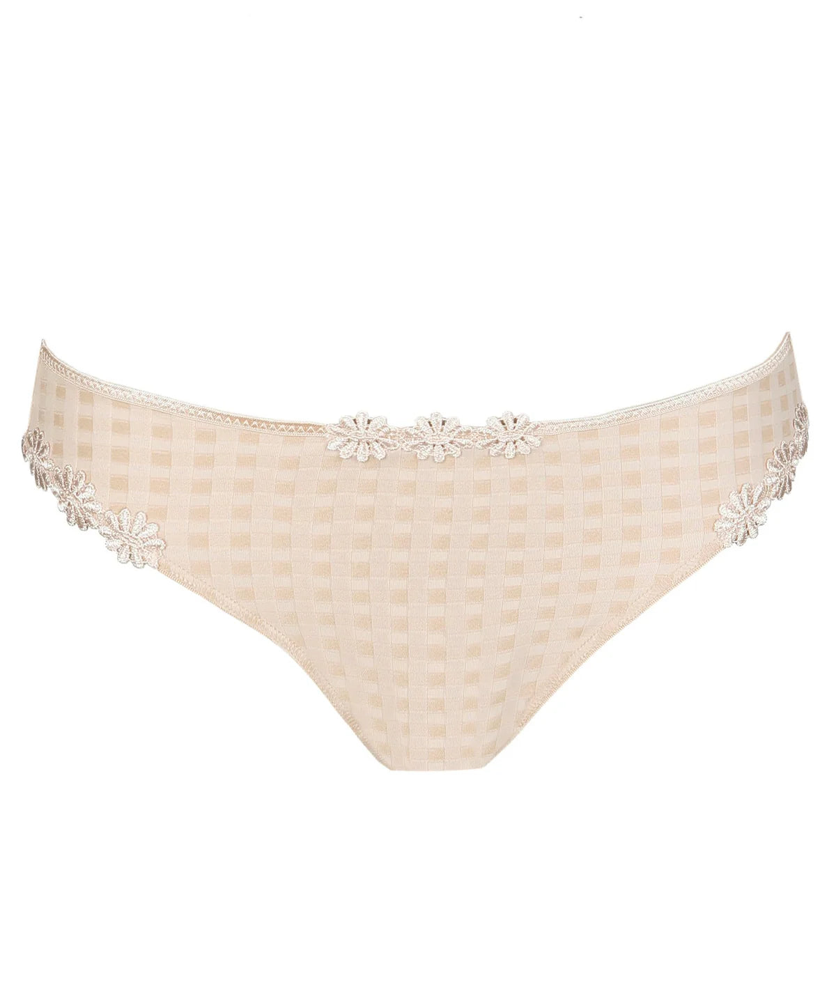Marie Jo Avero rio brief with daisy, seam free classic rio brief