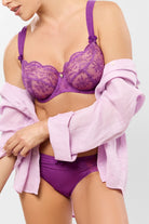 empreinte purple lace bra charlotte