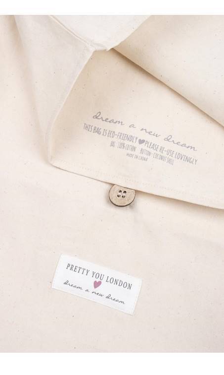 100% Cotton Gift Bag-brownslingerie