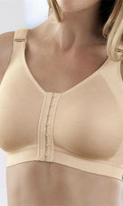 Anita Care Compression Medical Bra is a comfortable and supportive post-surgery garment. Made from lightweight fabric with an adjustable front closure, this bra provides targeted support to the bust and helps reduce the risk of surgical scarring. The adjustable straps and comfort straps are designed for a personalized fit, making this an ideal choice for a comfortable post-surgery recovery
