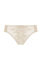 Empreinte Apolline thong in Ivory lace is a super luxurious style of lace thong by Empreinte designer lingerie