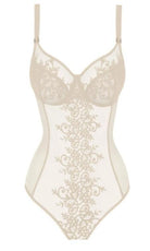 32F Empreinte Apolline lace body in Ivory is luxury lingerie at its finest.