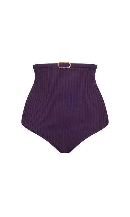 Empreinte Iconic Bikini High Waist Brief Prune-brownslingerie