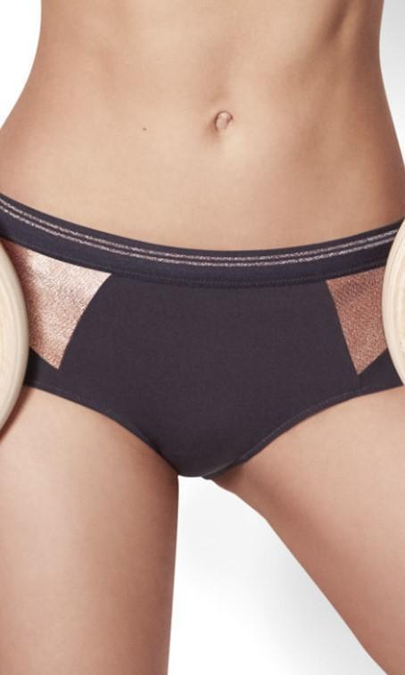 Empreinte Initiale Grey Sports Shorty-brownslingerie