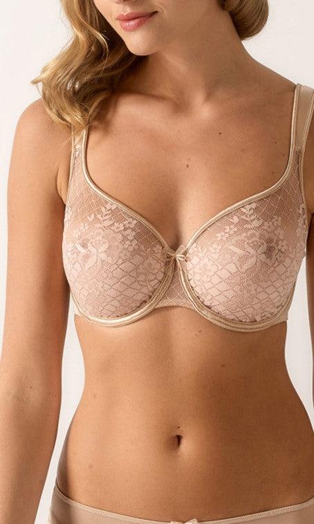 Empreinte Melody Underwired Seamless Bra in Caramel-brownslingerie