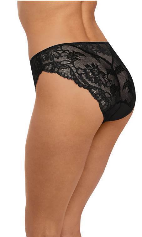 Fantasie Bronte Black Brief-brownslingerie
